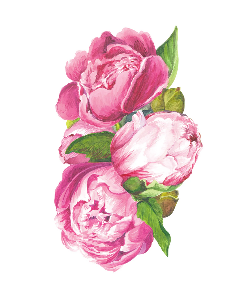 Peony Table Accents Set of 12