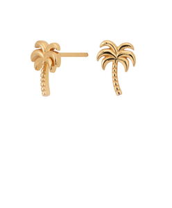 Palm Tree Stud Earrings