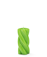 Blunt Twisted Candle Long Moss Green